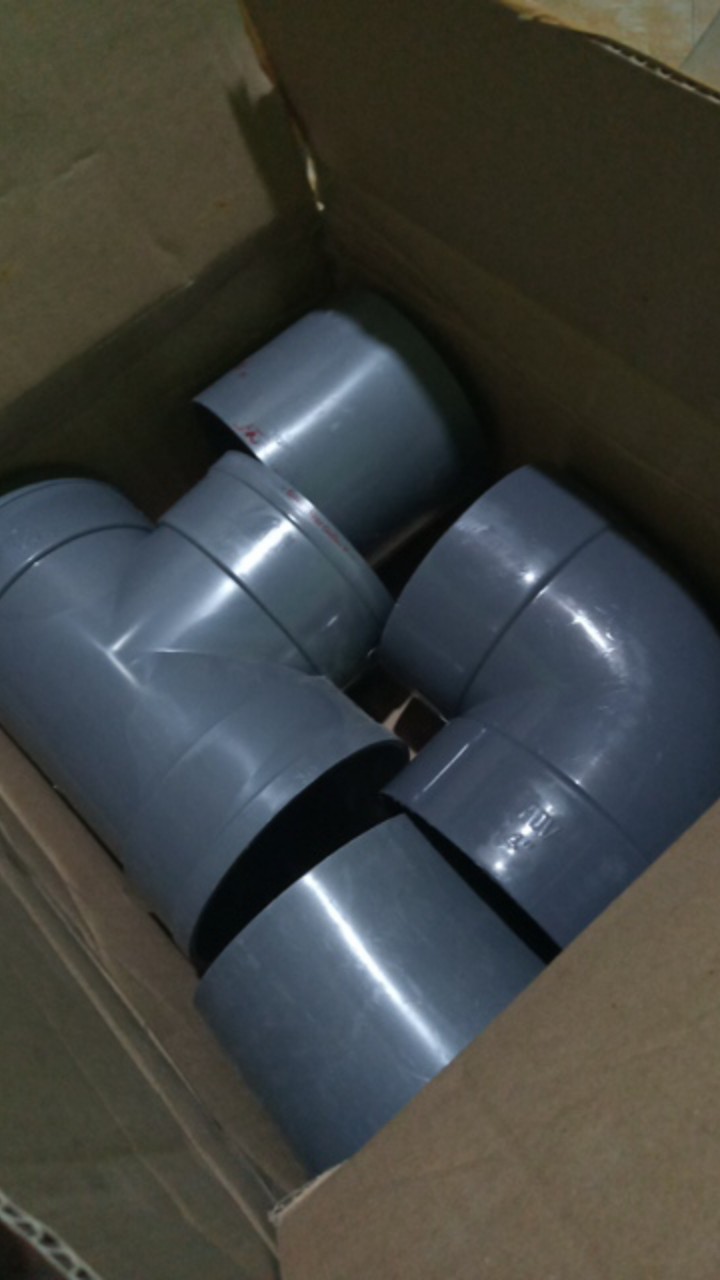 Knee 4 Inchi Adv Lokal - Elbow Keni Bengkok Sambungan Paralon Pipa Pvc