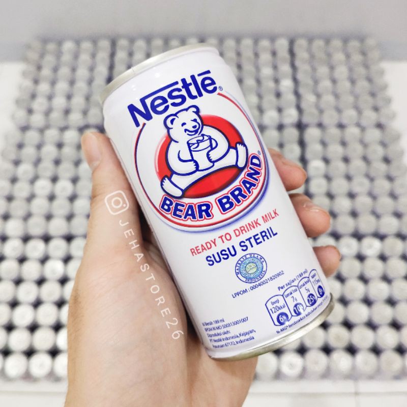 

[ SUSU STERIL ] Bear Brand 189mL
