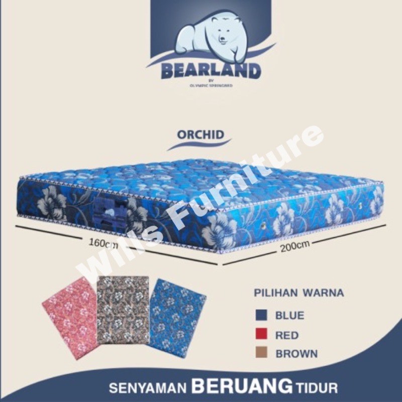 Springbed Bearland Kasur matras olympic bearland murah makassar