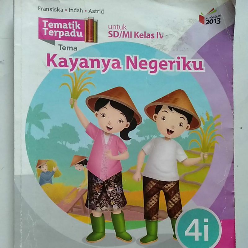 Jual Buku Tematik Terpadu Sd Mi Kelas 4 Penerbit Erlangga Tema I