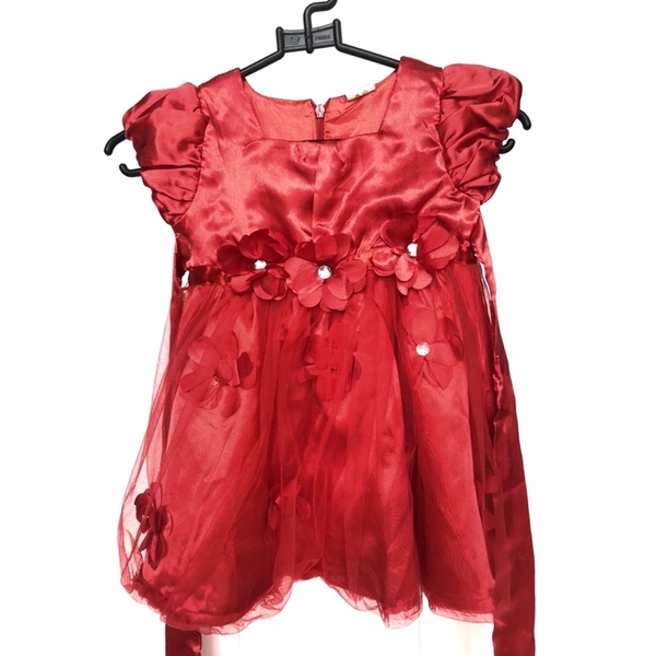 preloved dress anak casual flower party