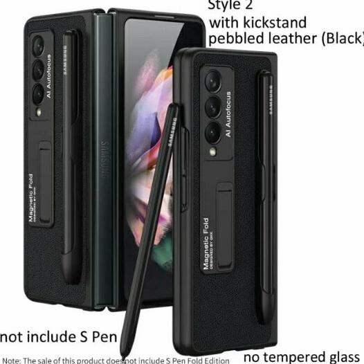 z fold , case z fold 3 , case z fold 3 magnetic kickstand s pen hold