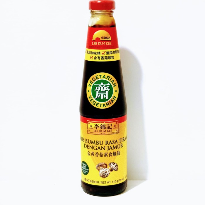 

Ready- Lee Kum Kee Saus Vegetarian Dengan Jamur 510 Gr (Skd99)