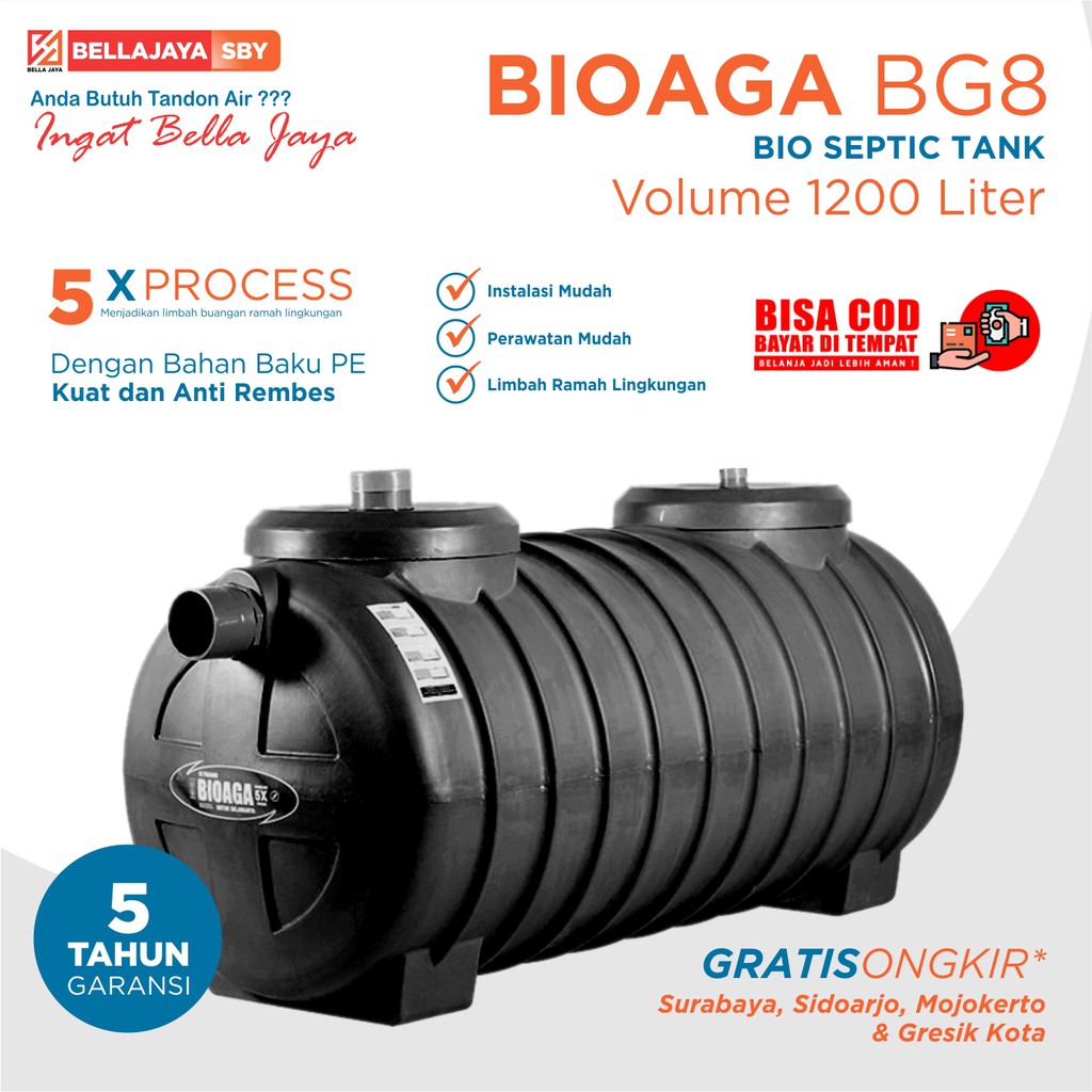 Septic Tank Ramah Lingkungan Bioaga BG8