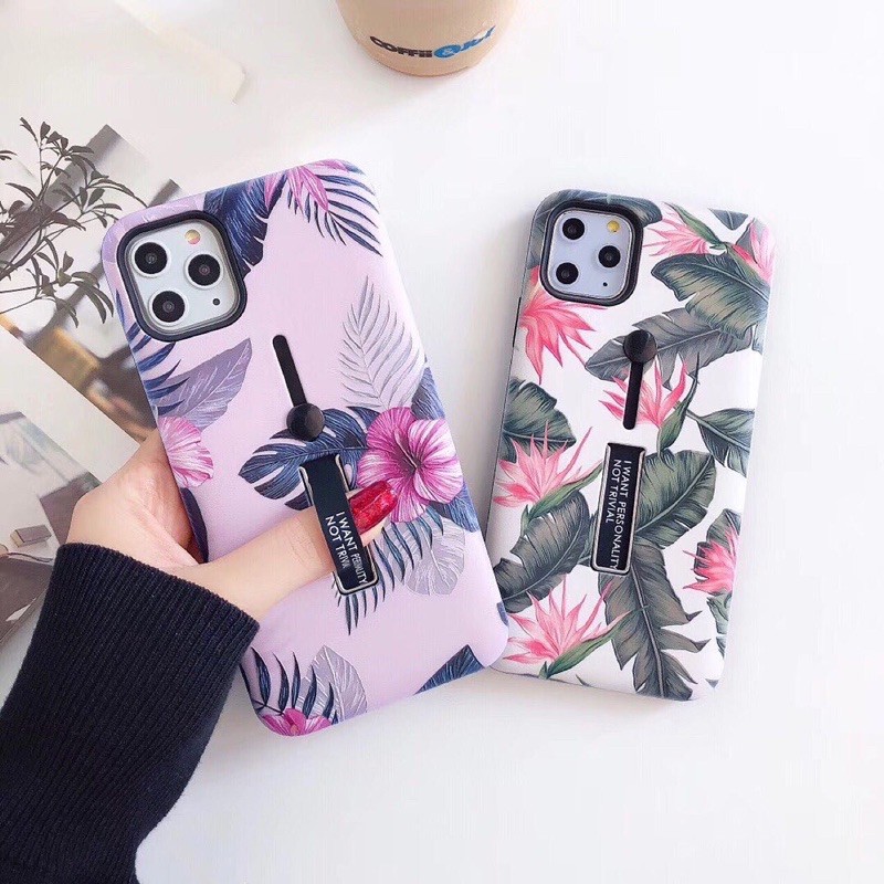 Leaves Grip Case Iphone 6 6s 6s+ 6+ 7 7+ 8 8+ X Xs Xr XsMAX 11 11pro 11promax 11 pro max