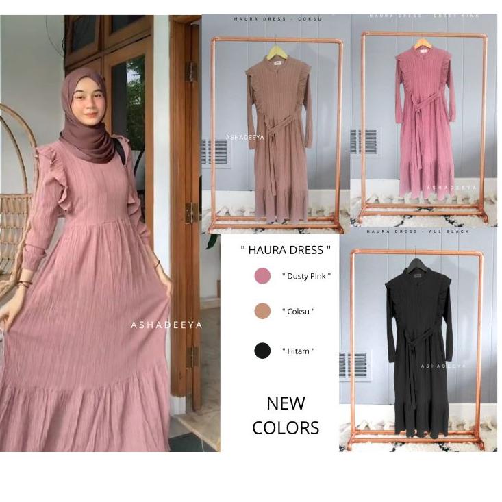 HAURA DRESS/DRESS LADY CRUSH/DRESS LEBARAN/DRESS RUFFLE/LADY CRUSH PREMIUM "BJR. 395968"