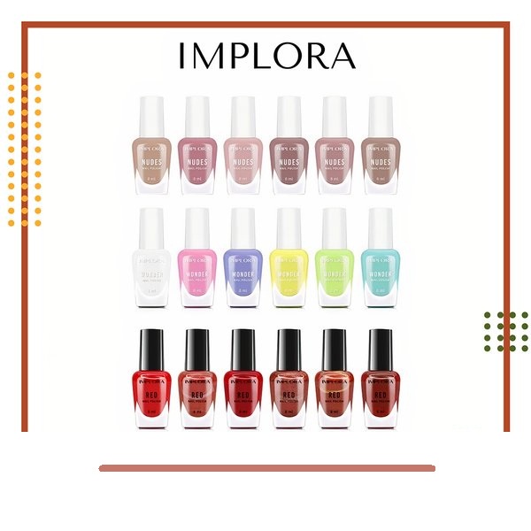 IMPLORA NAIL POLISH 8ML/centraltrenggalek