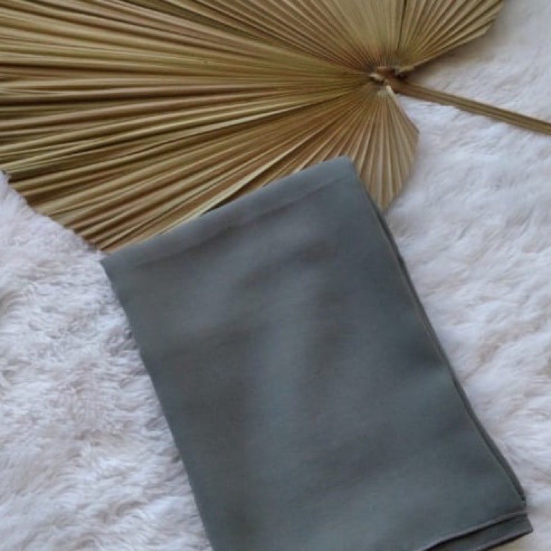 phasmina DIAMOND CREAP/phasmina diamond creap kualitas terbaik/pasmina diamond/pasmina terbaru-Abu tua