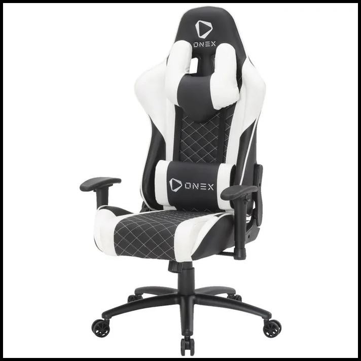 Onex Gx3 Premium Quality Gaming Chair Kursi Gaming Kursi Youtuber - Putih