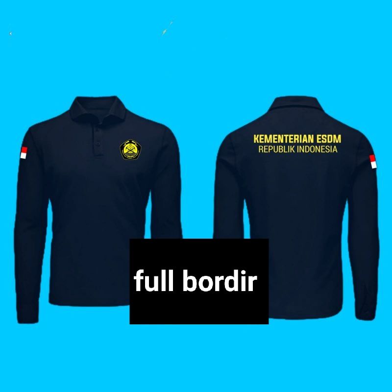 Kaos ESDM baju ESDM kaos polo ESDM kaos katun ESDM kaos kerah ESDM polo shirt ESDM poloshirt ESDM ka