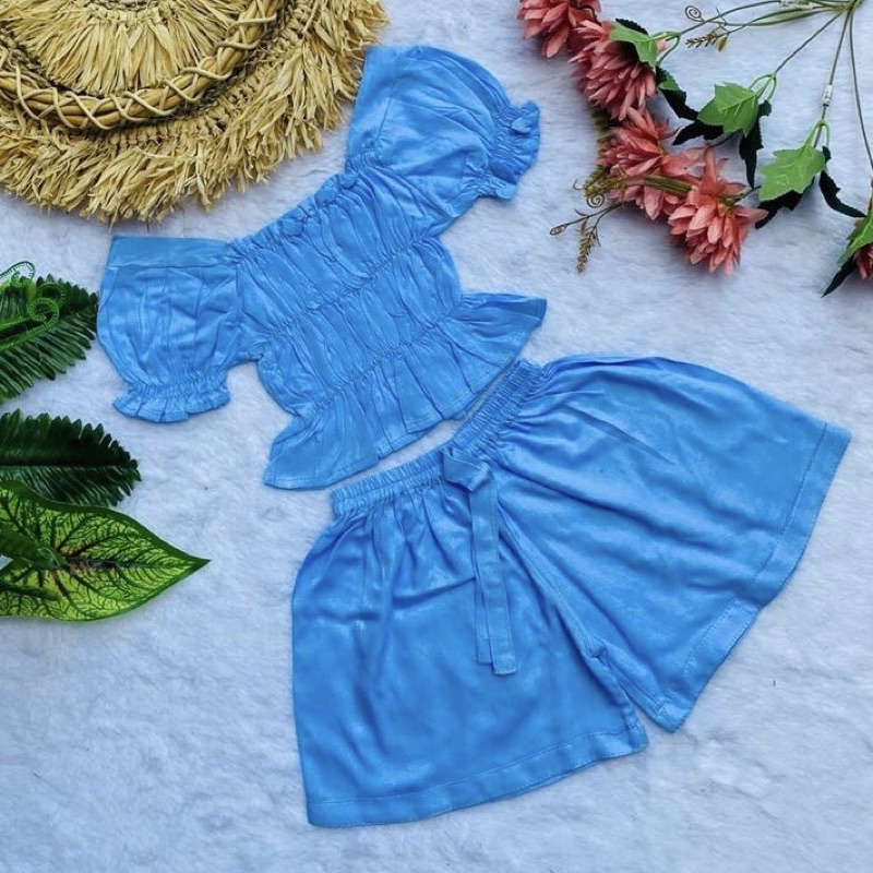 Set Baju Bali Anak Almaira polos