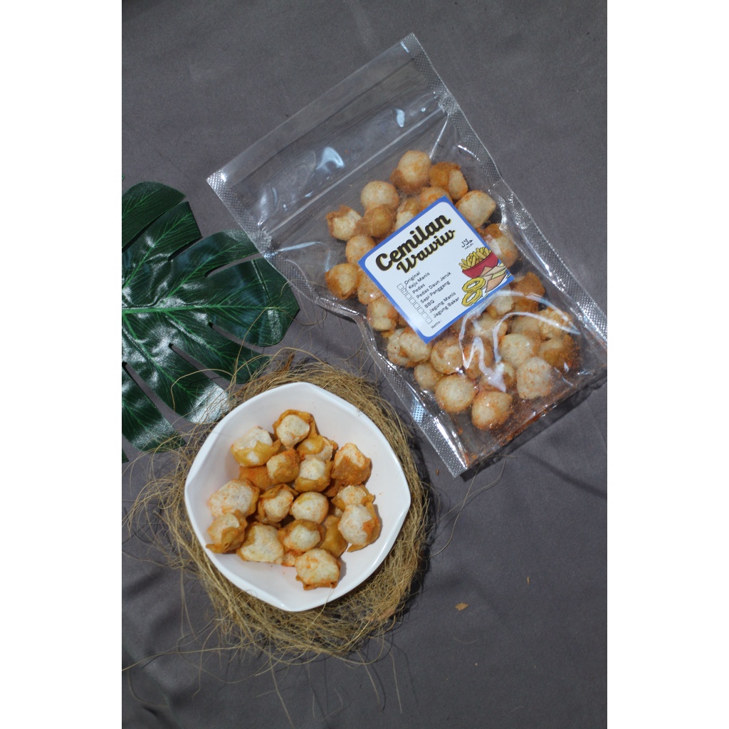 

Siomay Kering Mini Rasa Keju Manis 100gr