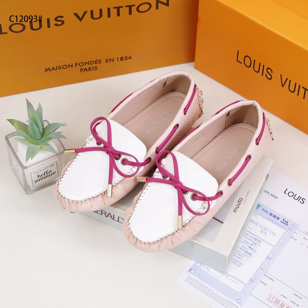 LV Louis Vuitton c12093 Gloria Flat Loafers