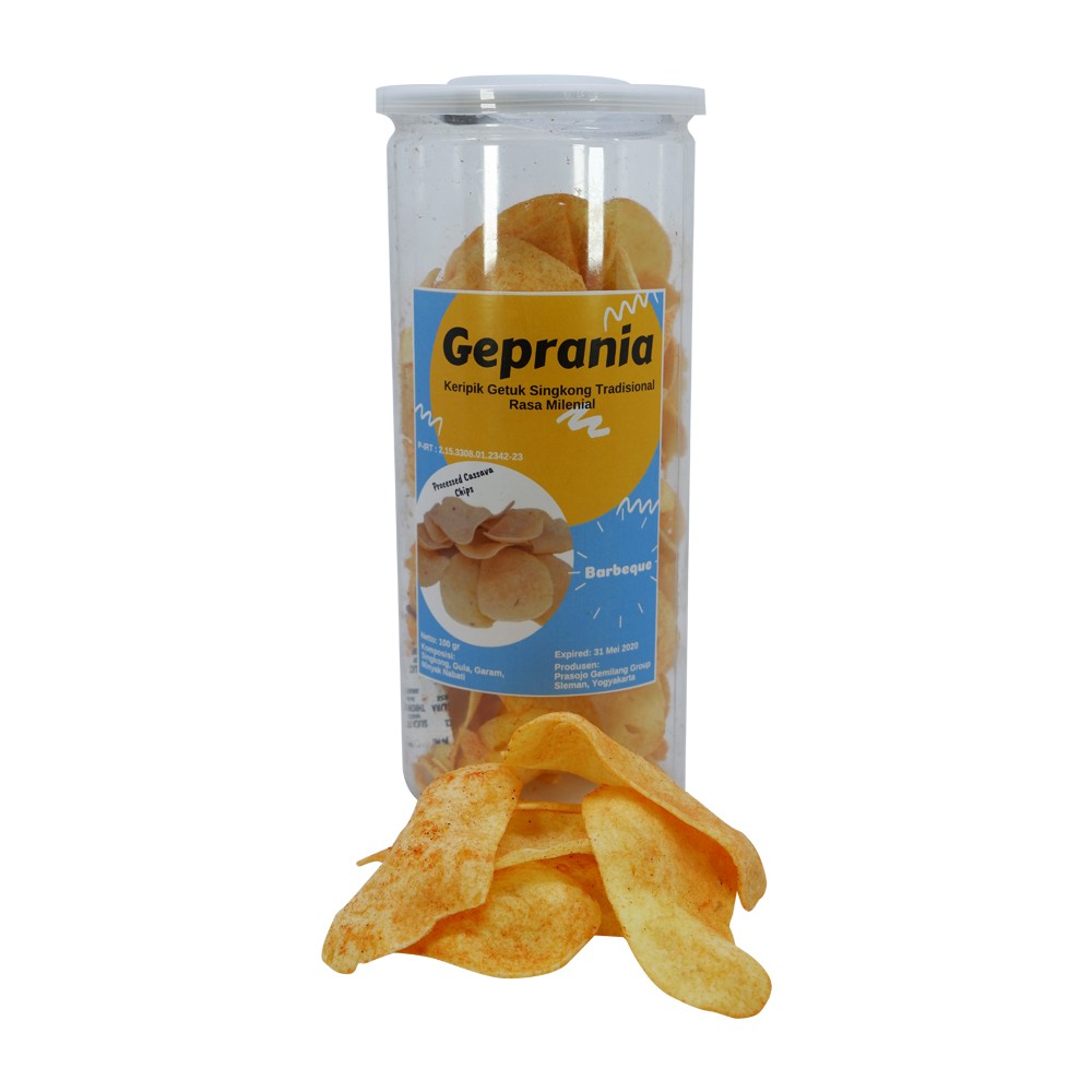 

Geprania Keripik Getuk Singkong - BBQ 100gr