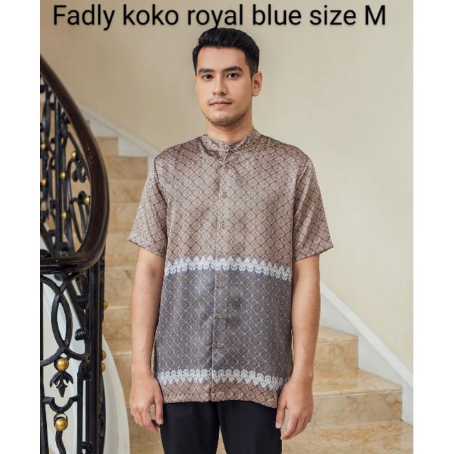 Fadly koko royal blue geulis