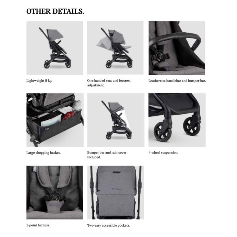 READY Easywalker MINI Buggy TURN Stroller Korean Version