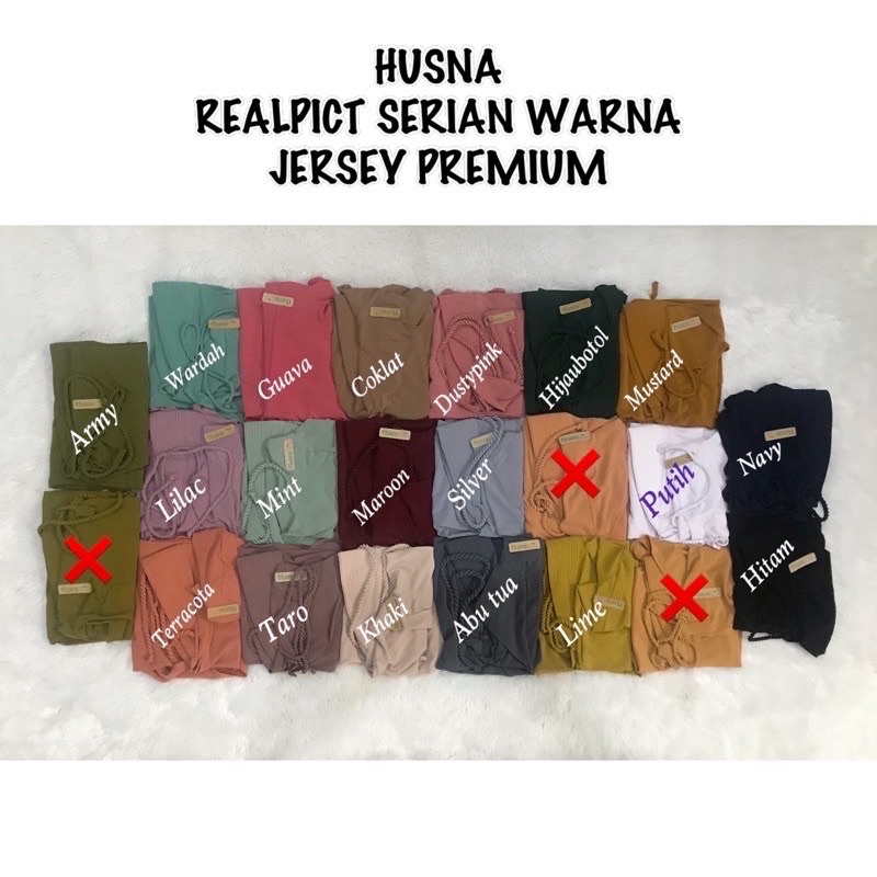 HUSNA | Hijab DAILY (XL) JUMBO