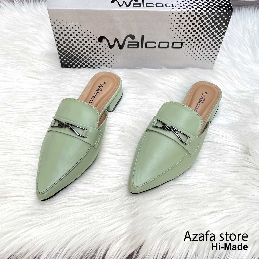 Walcoo Sendal Wanita Mules LAZALE