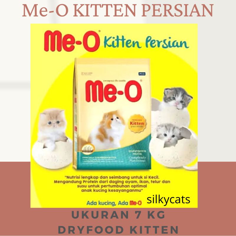 Meo persian kitten dry food 7kg / 6,8kg. makanan kucing kitten meo persian fresh pack