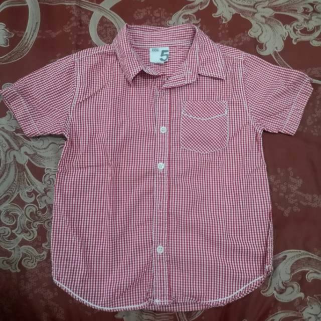 Kemeja Cotton on Kids