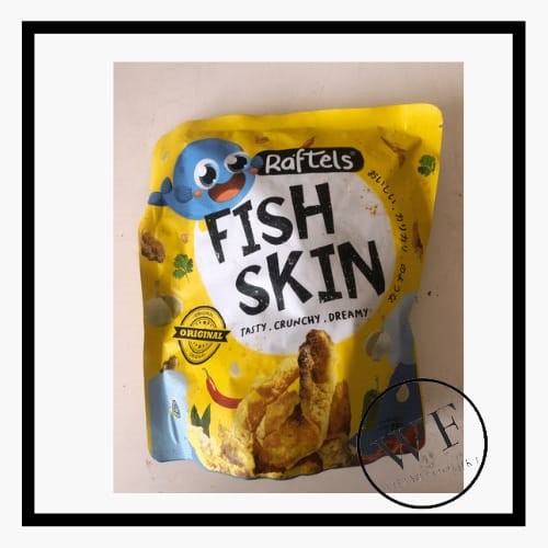 

Raftels Fisk Skin/ Snack Kulit Ikan/ Original Fish Skin 75g