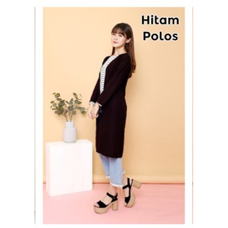 Chamele Long Cardigan Callie Wanita Outerwear Wanita Panjang