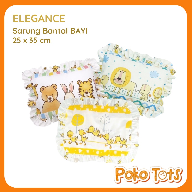 Elegance Sarung Bantal BAYI 25x35cm Motif Lion Pride &amp; Duckies WHS