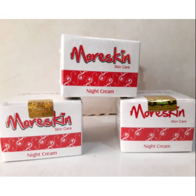 MORESKIN SKINCARE NIGHT CREAM | MORESKIN CREAM MALAM (SCM) ORIGINAL NASA