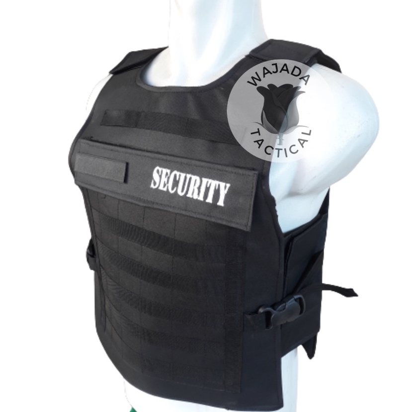 WJD Rompi Security Bodyvest Security Satpam Rompi Pelindung Dada