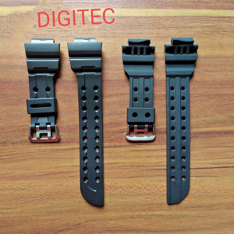 STRAP TALI JAM TANGAN DIGITEC 2106T DG-2106 RUBBER BAND SUPER