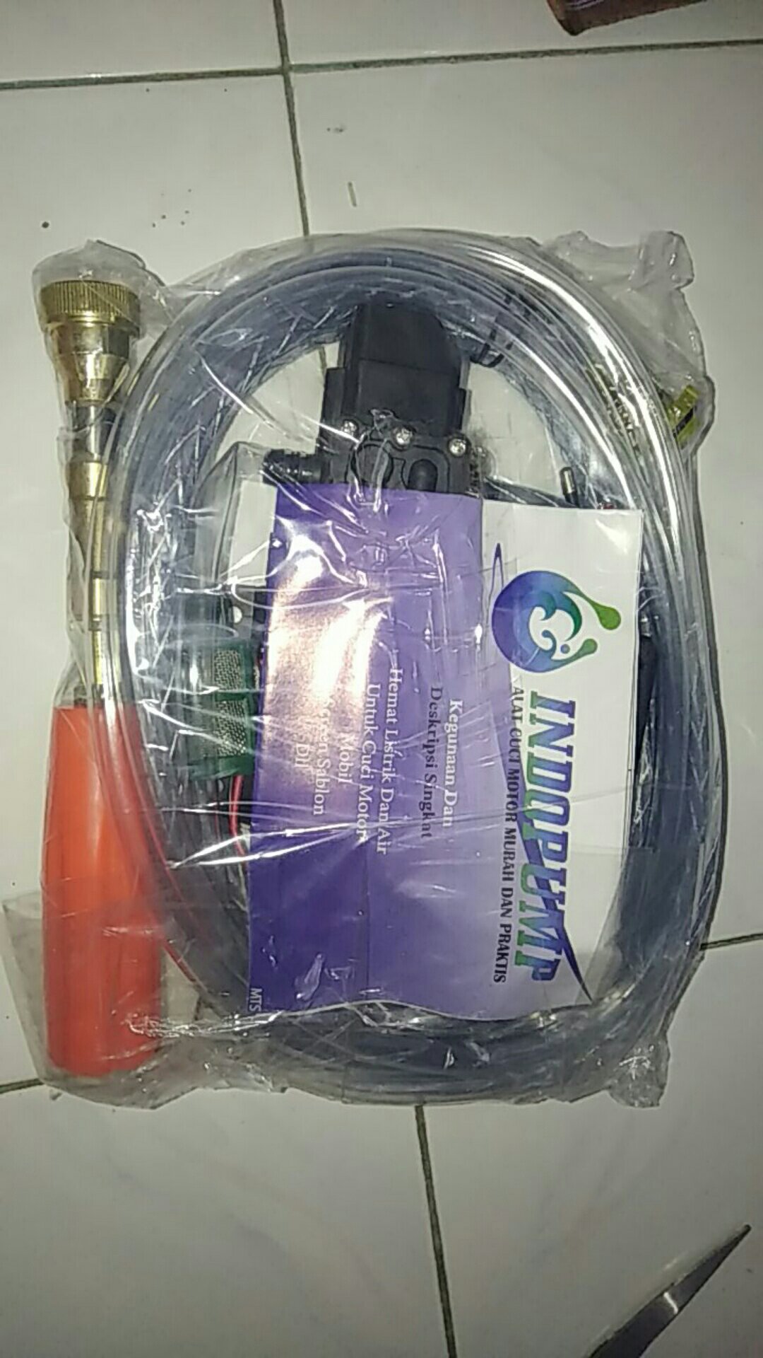 Alat Cuci Motor Mesin Pompa
