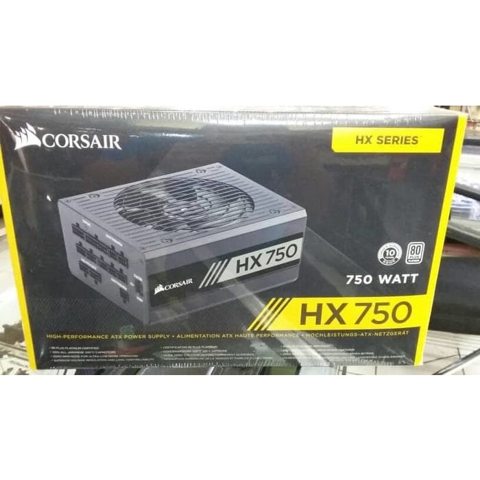 PSU Corsair HX Series- HX750 (CP-9020137-NA) 750 Watt 80+ Platinum