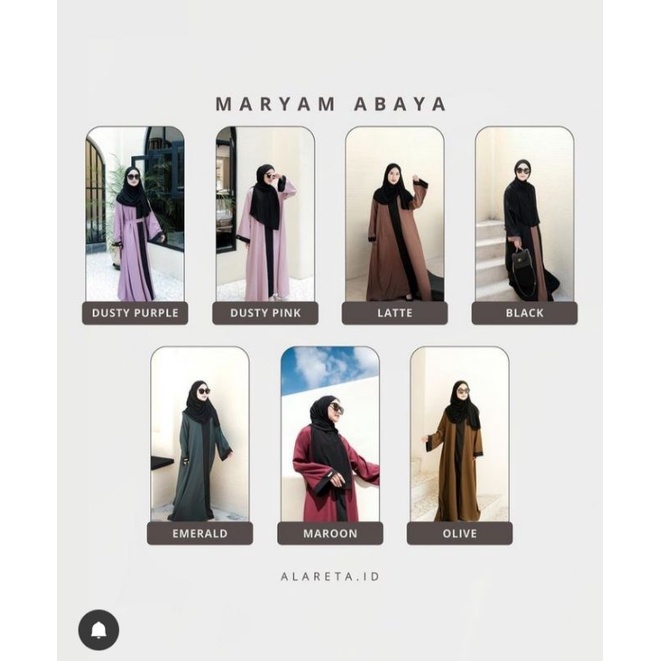 Maryam abaya by Alareta titipan