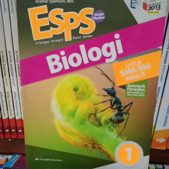 Promo Esps Biologi Sma Kelas X Xi Xii K13n Shopee Indonesia
