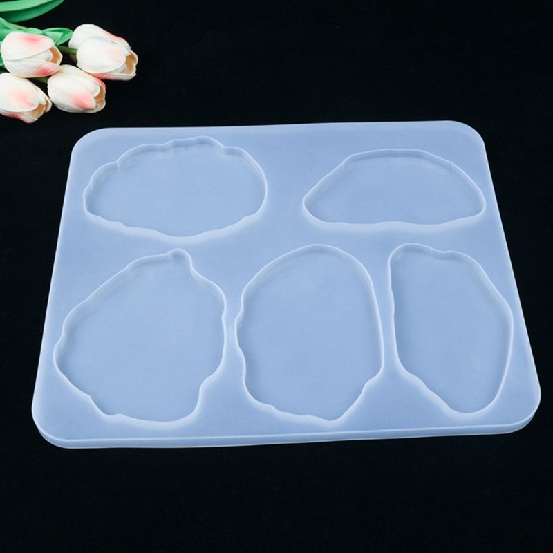 SIY  Crystal Epoxy Resin Mold Coaster Cup Mat Casting Silicone Mould DIY Making Tool