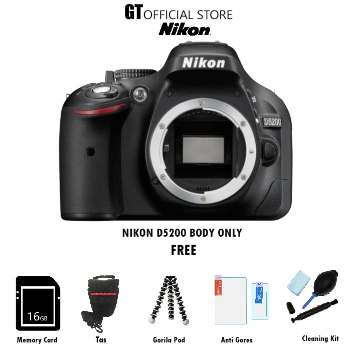 NIKON D5200 BODY ONLY