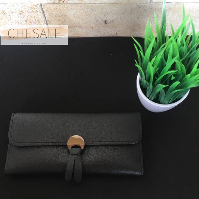 Chesale - Dompet wanita panjang dompet murah import dompet wanita bahan miniso