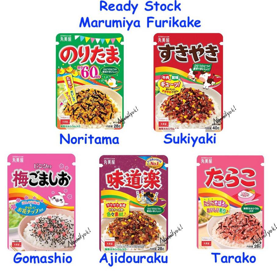 

Pasti Ready Marumiya Furikake Rice Seasoning Japan - Furikake Jepang