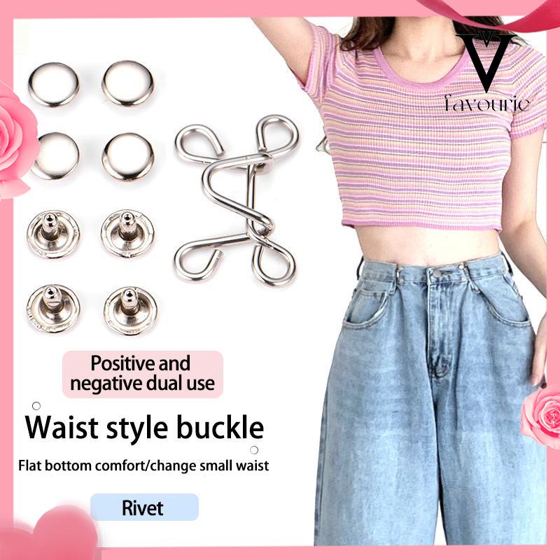 [COD]1 pcs Gadis logam pinggang jins sabuk gesper-FA