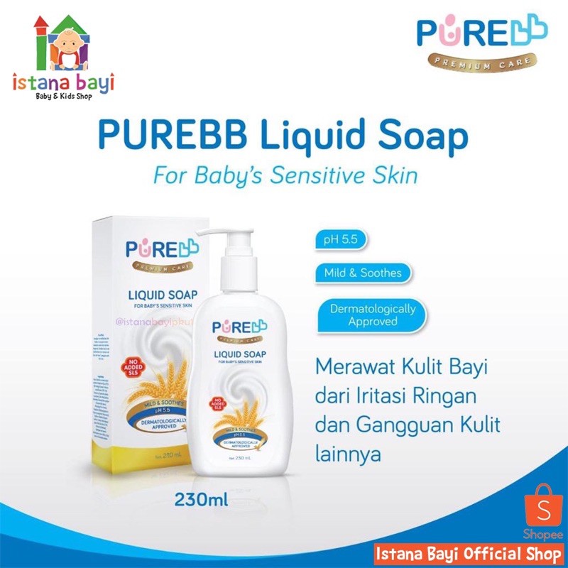 Purebb Liquid Soap - Sabun bayi