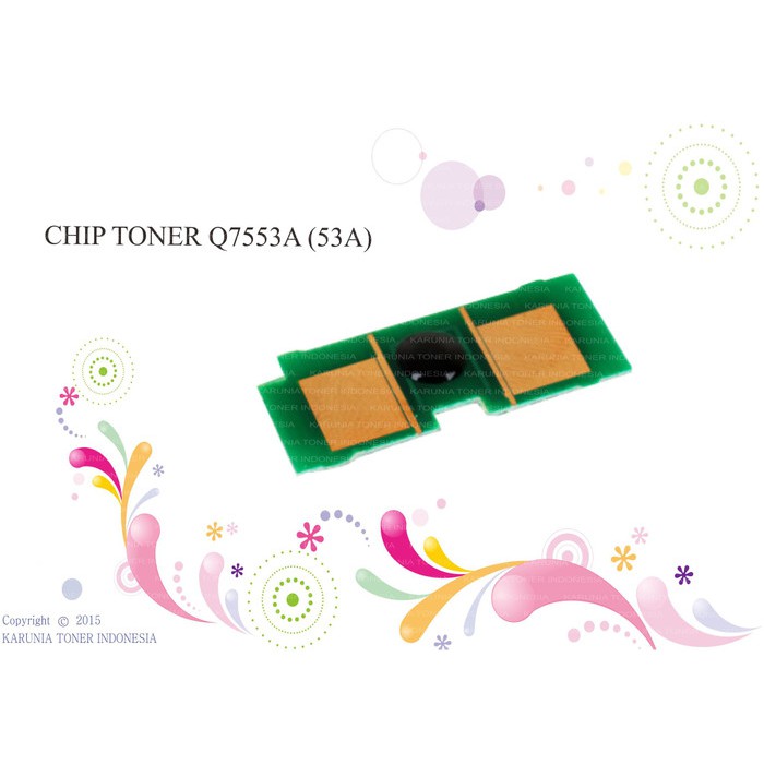 CHIP TONER Q7553A (53A) Murah