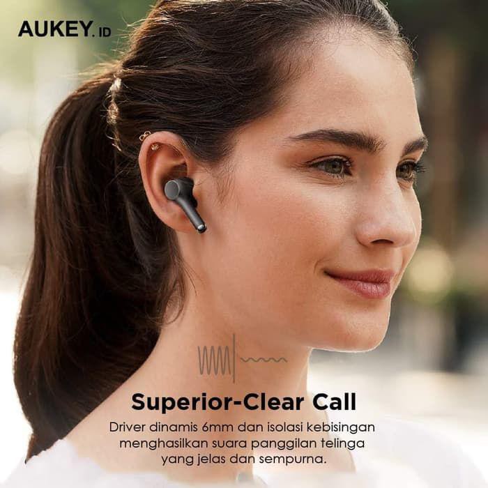 Aukey Earphone Bluetooth TWS KSound Bt 5.0 - 500459 - EP-K01