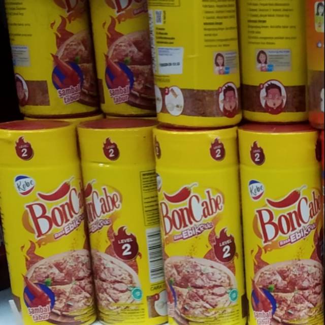 

Kobe BONCABE level 2 sambal tabur 50gr