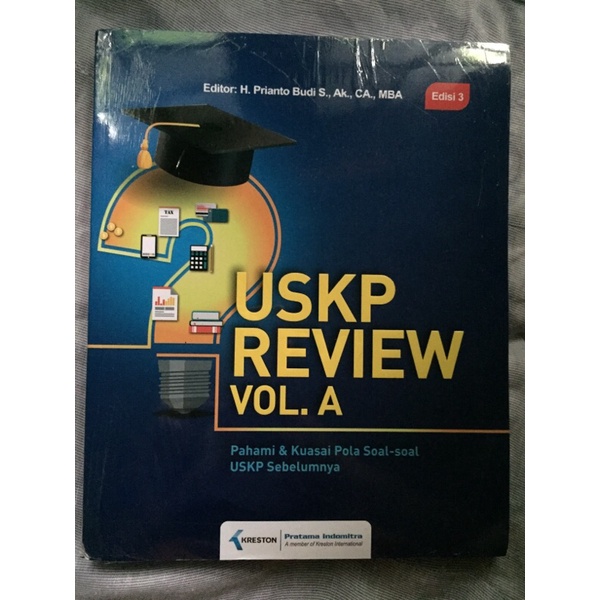 USKP Review Vol.A eds.3 (baru, masih bersegel, minus minor)