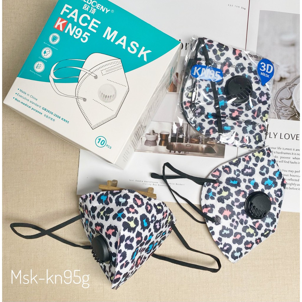 Masker KN95 Motif 5ply Anti Virus Dewasa IMPORT LUCU