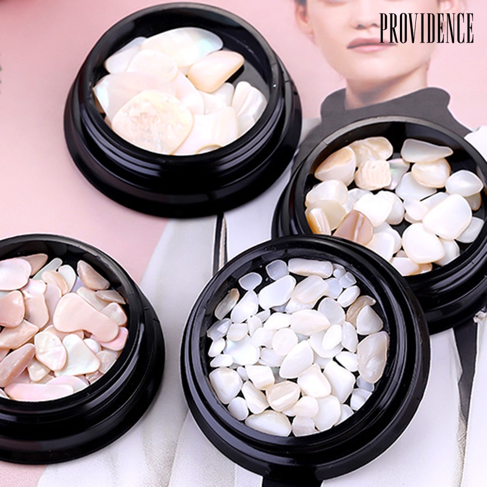 Providence Colorful Mini Size DIY Sequins Shells Stones Nail Art Decorations Manicure Tools