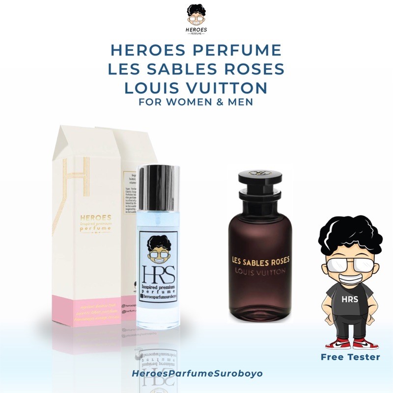 Jual PARFUM PRIA LVX LES SABLES ROSES