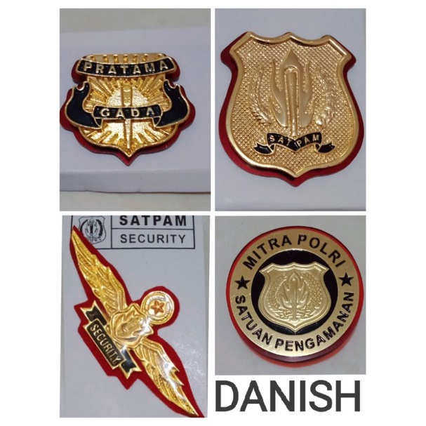 pin MITRA POLRI,KEWENANGAN,GADA PRATAMA  akrilik