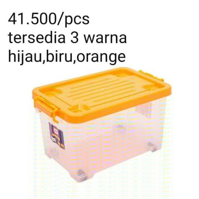 Spark Container Box 30 Liter Plastik 3 Warna