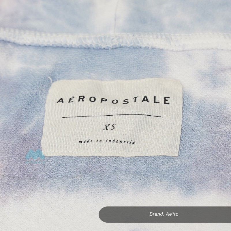 Oversized Hoodie- Wanita Tie Dye Oversized Full Zipper [AFZ 01]-6